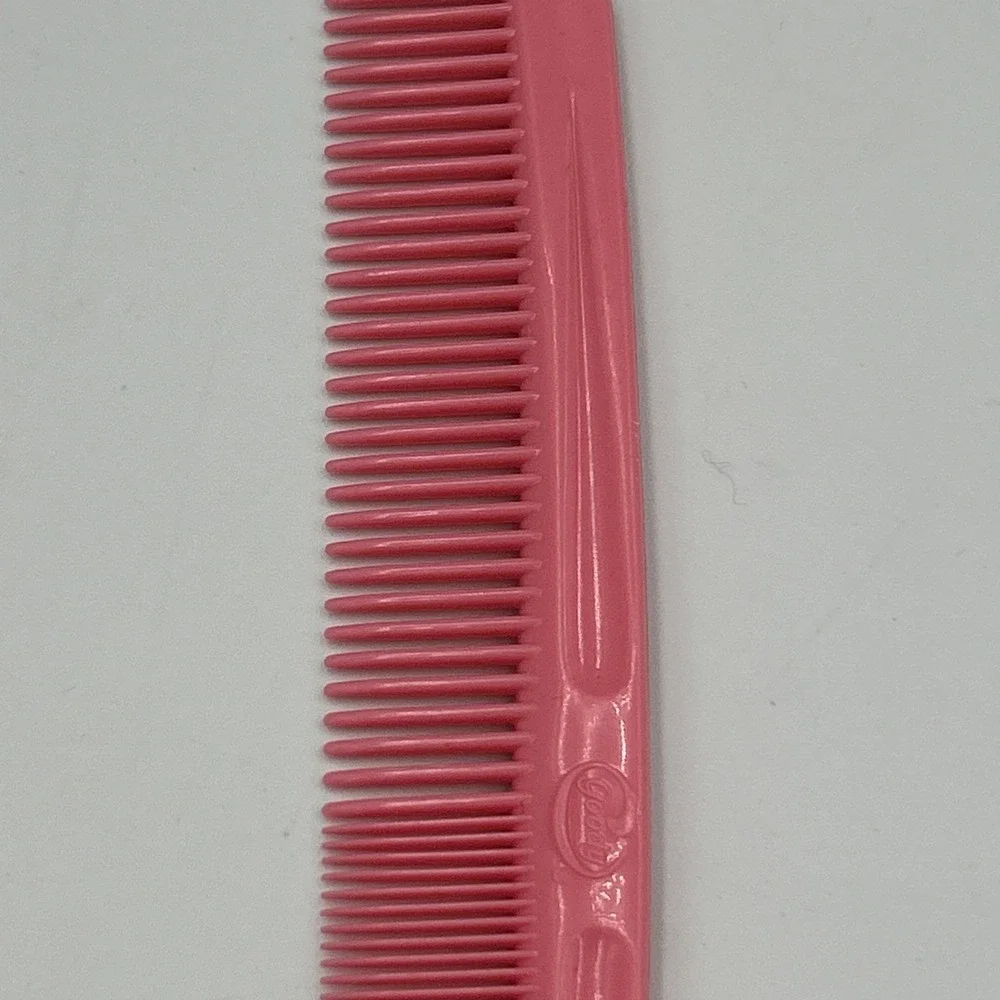 Vintage Goody  Dressing Hair Comb Pink 7